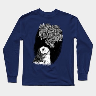 Owl Smoke Long Sleeve T-Shirt